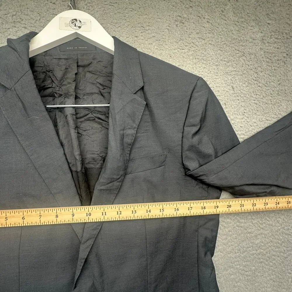 Hugo Boss Guabello Super 120 Huge 2 Genius 1 Italy Mens 38R Sport Blazer Wool